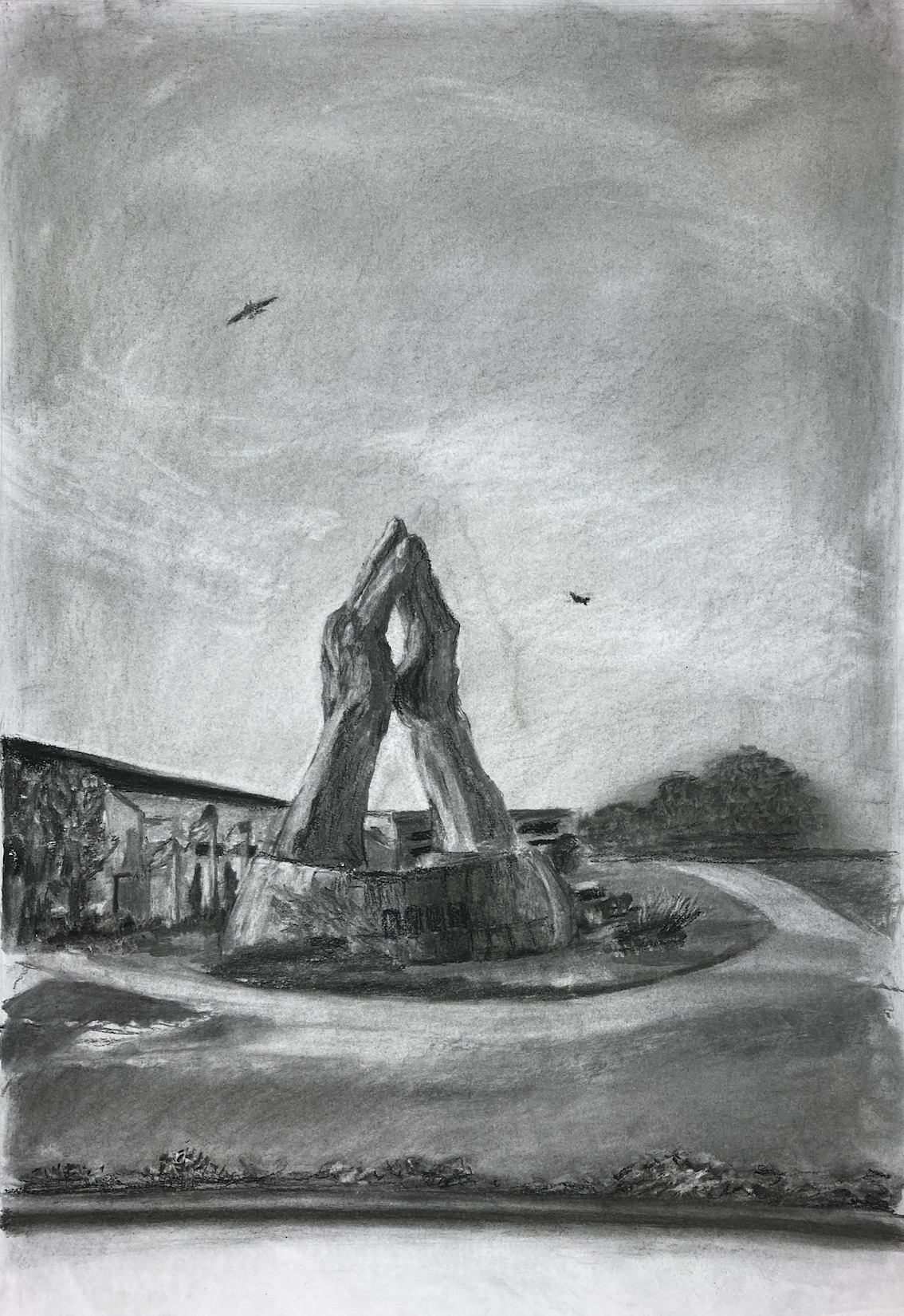 Perspective – Charcoal Drawing